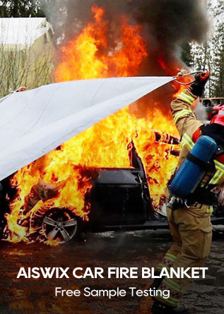 car fire blanket