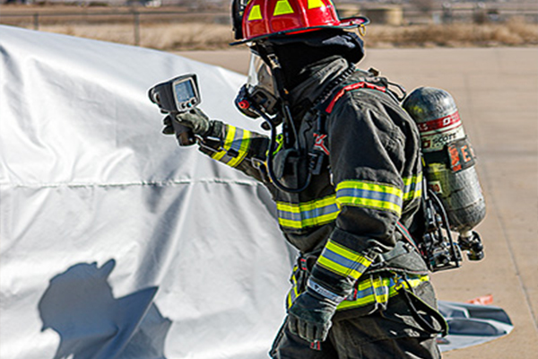 car fire blanket