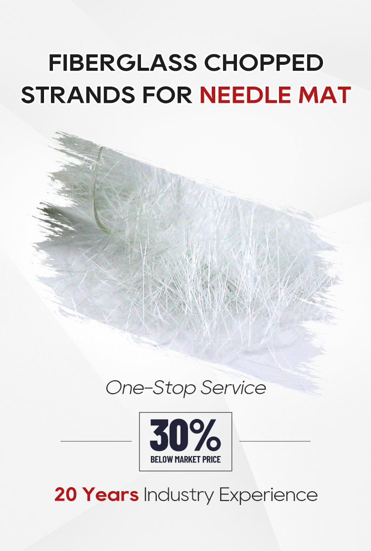 fiberglass chopped strands for needle mat