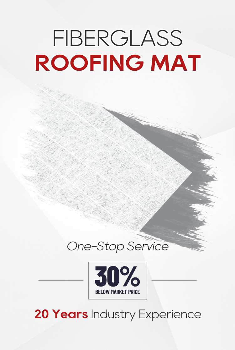 fiberglass roofing mat