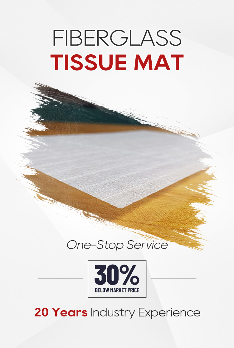 fiberglass tissue mat