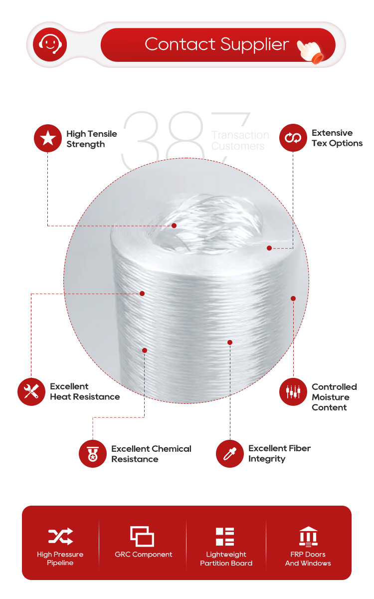 Ar fiberglass roving