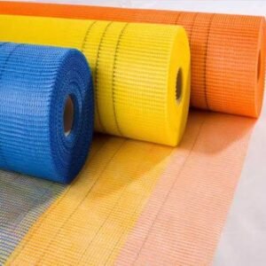 Blue Fiberglass Mesh Professional Manufacturer Strong Mesh, No Cracks 160gsm 4×4mm for GRC Wall Panels and EPS Interior Reinforcement
